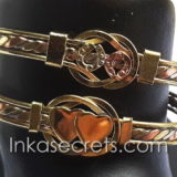 100 Copper Bracelets with Three Metals