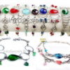 250 Alpaca Alloy Murano Glass Bracelets