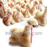 60 Vicuña Stuffed Animal with Alpaca Fur