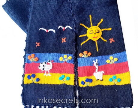 100 Peruvian Kids Arpillera Scarves