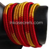 250 Double-Knotted Rasta Friendship Bracelets