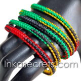 1000 Rasta Friendship Bracelets, Braided Style 1000 Rasta Friendship Bracelets, Braided Style