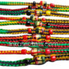 1000 Rasta Friendship Bracelets, Ceramic Bead