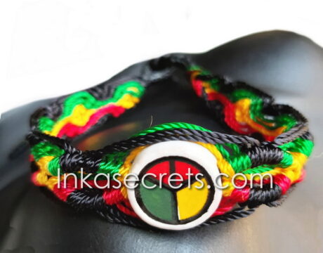 200 Rasta Friendship Bracelets, Rhombus Style 200 Rasta Friendship Bracelets, Rhombus Style