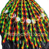 500 Rasta Friendship Bracelets, Rhombus Style 500 Rasta Friendship Bracelets, Rhombus Style