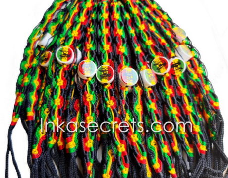 500 Rasta Friendship Bracelets, Rhombus Style 500 Rasta Friendship Bracelets, Rhombus Style