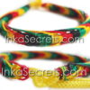 1000 Fishbone Knot Rasta Friendship Bracelets