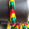 100 Fishbone Knot Rasta Friendship Bracelets