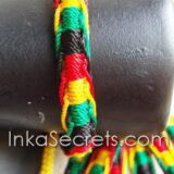 200 Rasta Friendship Bracelets, Fishbone Knot 200 Rasta Friendship Bracelets, Fishbone Knot