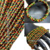 1000 Rasta Tube Friendship Bracelets