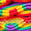 1000 Rainbow ZigZag Friendship Bracelets