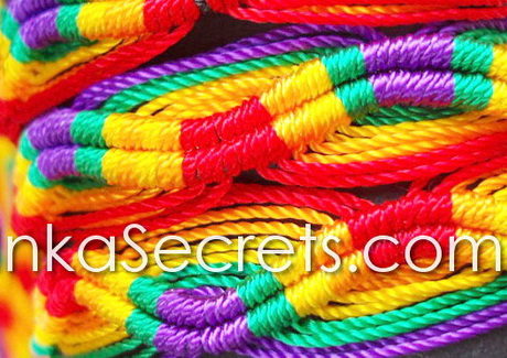 1000 Rainbow ZigZag Friendship Bracelets