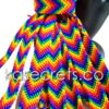 250 Rainbow Friendship Bracelets, Palm Tree