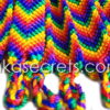 1000 Rainbow Friendship Bracelets, Palm Tree