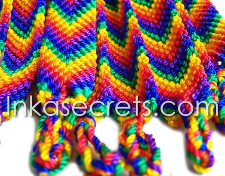 1000 Rainbow Friendship Bracelets, Palm Tree