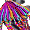 1000 Rainbow Woven Friendship Bracelets