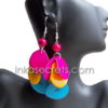 120 Tagua Nut Drop Earrings