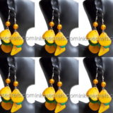 120 Tagua Nut Drop Earrings – Brazil