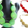 50 Acai Bead Tagua Necklaces