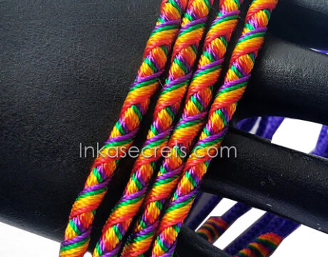 500 Rainbow Friendship Bracelets, Tube Style 500 Rainbow Friendship Bracelets, Tube Style