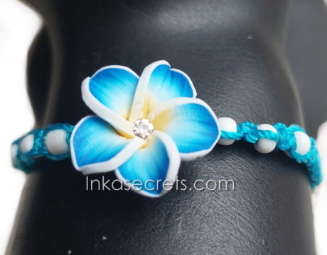 40 Plumeria Flower Friendship Bracelets