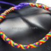 100 Rainbow Friendship Bracelets-Tube Style