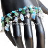 100 Natural Chip Semi-Precious Stone Bracelets