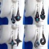 100 Pairs Bull’s Horn Earrings