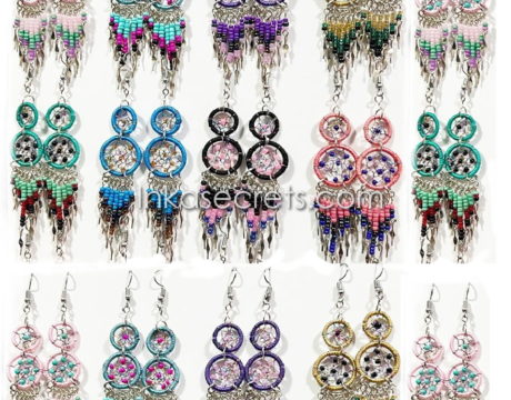 100 Peruvian Dreamcatcher Earrings