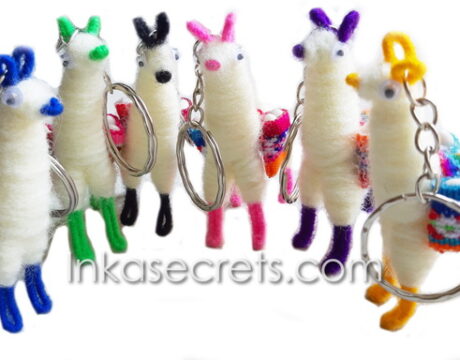 250 Llama Keychain from Peru