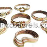 50 Copper Ring with Three Metals