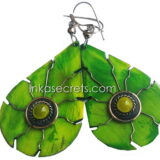 100 Pairs Bull’s Horn Earrings with Murano Glass