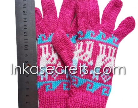 20 Children’s Alpaca Blend Knit Gloves