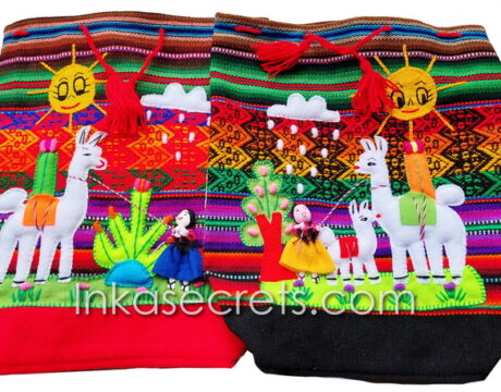 100 Peruvian Embroidery Backpack for Children