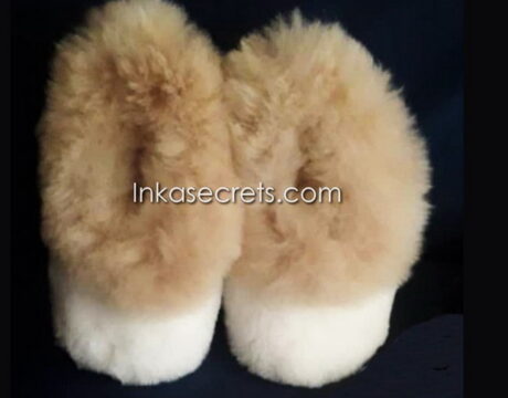 50 Children Alpaca Fur Slippers