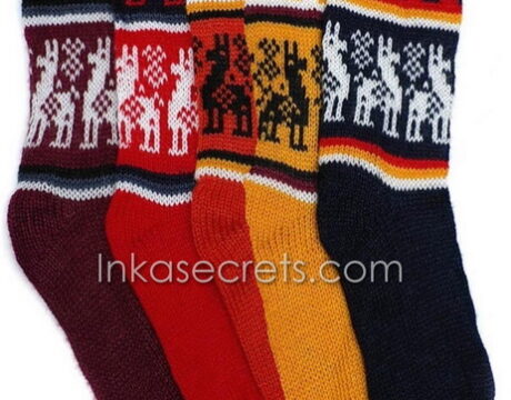 50 Peruvian Llama Design Alpaca Socks 50 Peruvian Llama Design Alpaca Socks