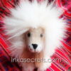 10 Lion Stuffed Animal with Alpaca Fur