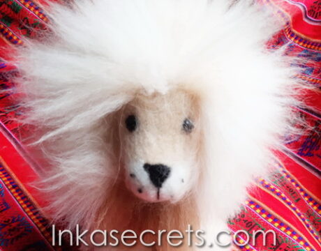 10 Lion Stuffed Animal with Alpaca Fur 10 Lion Stuffed Animal with Alpaca Fur