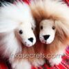 25 Lion Stuffed Animal with Alpaca Fur