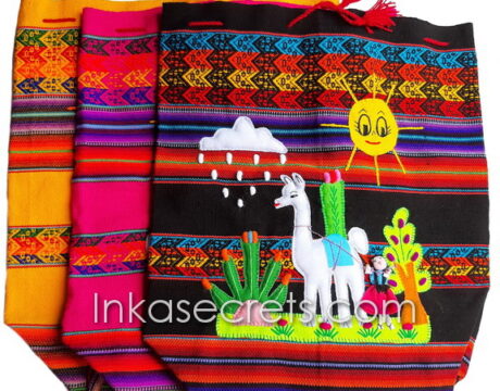 25 Handcrafted Peruvian Arpillera Backpack 25 Handcrafted Peruvian Arpillera Backpack