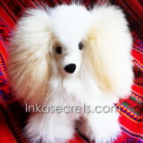 10 Stuffed Puppy Dog Made with Alpaca Fur