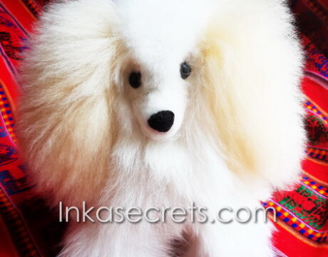 10 Stuffed Puppy Dog Made with Alpaca Fur 10 Stuffed Puppy Dog Made with Alpaca Fur