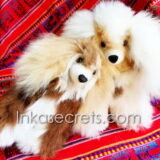 25 Stuffed Puppy Dog Made with Alpaca Fur
