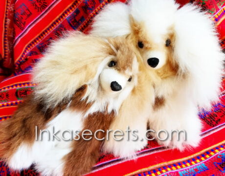 25 Stuffed Puppy Dog Made with Alpaca Fur 25 Stuffed Puppy Dog Made with Alpaca Fur