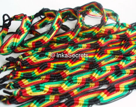 1000 Rasta Zigzag Friendship Bracelets 1000 Rasta Zigzag Friendship Bracelets