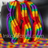 500 Rainbow Zigzag Friendship Bracelets 500 Rainbow Zigzag Friendship Bracelets