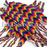 500 Rainbow Friendship Bracelets,Tube Style 500 Rainbow Friendship Bracelets,Tube Style