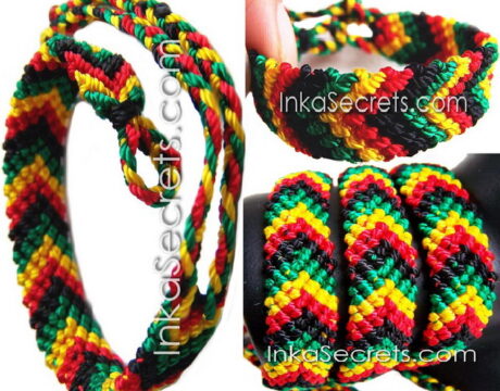 500 Rasta Palm Tree Friendship Bracelets 500 Rasta Palm Tree Friendship Bracelets