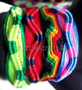 Peruvian Friendship Bracelets, Zigzag, 50 to 1000 pcs