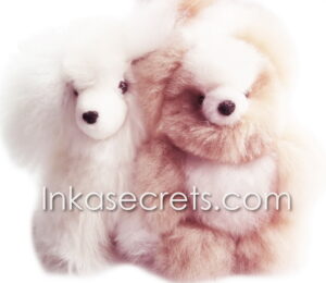 Handcrafted Peruvian Alpaca Fur Teddy Bear,  5.5", Baby Alpaca. 10 to 50 pcs